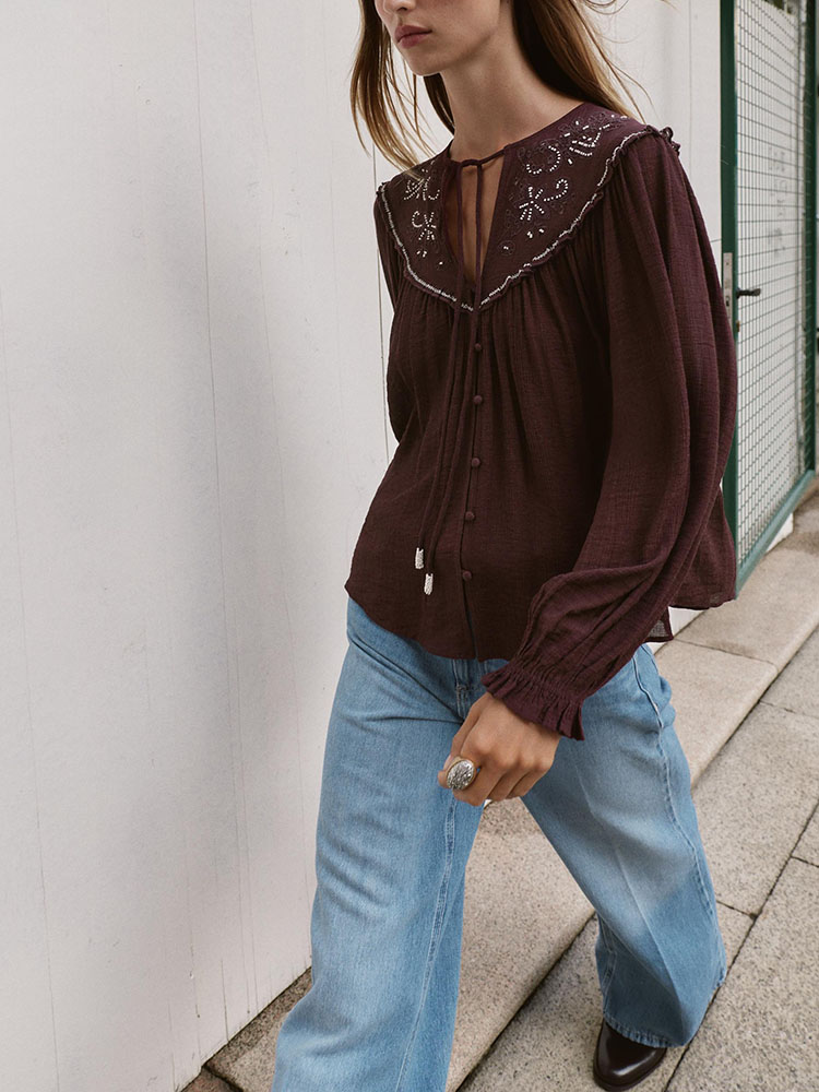 2025 겨울 신상 스윗 패셔너블 비즈 자수 캐주얼 셔 - Ethnic Clothing & Online Fashion Store Khaadi Us 리뷰 및 가격