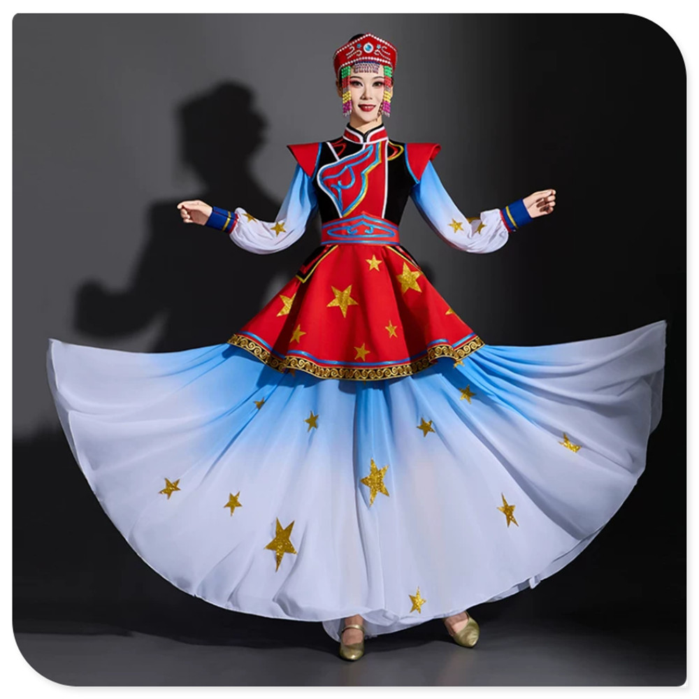 여성을 위한 맞춤형 몽골 민족 댄스 의상 - 큰 스윙과 - Ethnic Clothing & Online Fashion Store Khaadi Uk 리뷰 및 가격